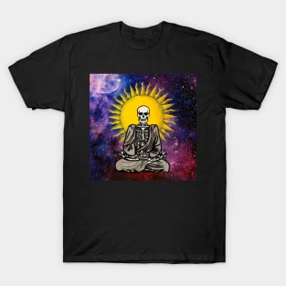 Meditating skull T-Shirt